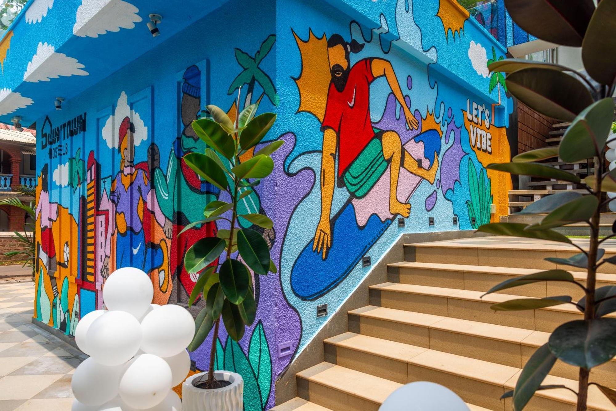 Downtown Hostels - Anjuna Exterior foto